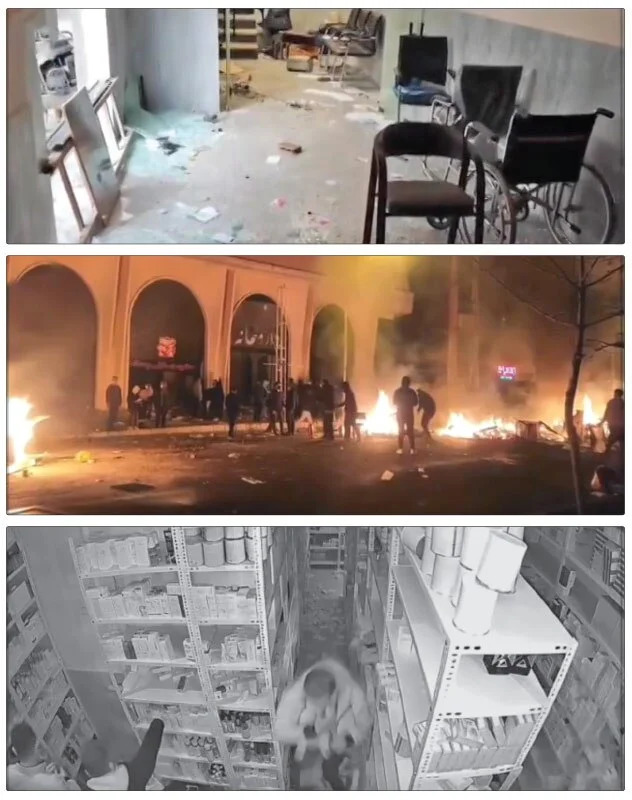 روایت تخریت و غارت خیریه ریحانه توسط اغتشاشگرانِ تروریست از زبان رئیس این موسسه