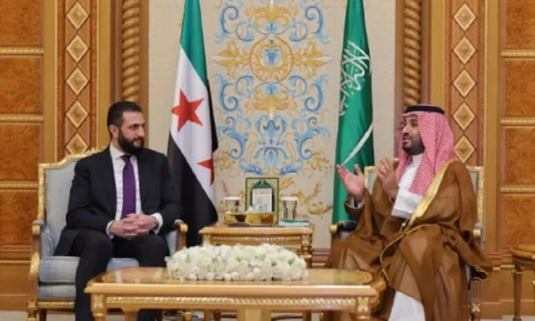 رایزنی تلفنی ولیعهد سعودی و الجولانی