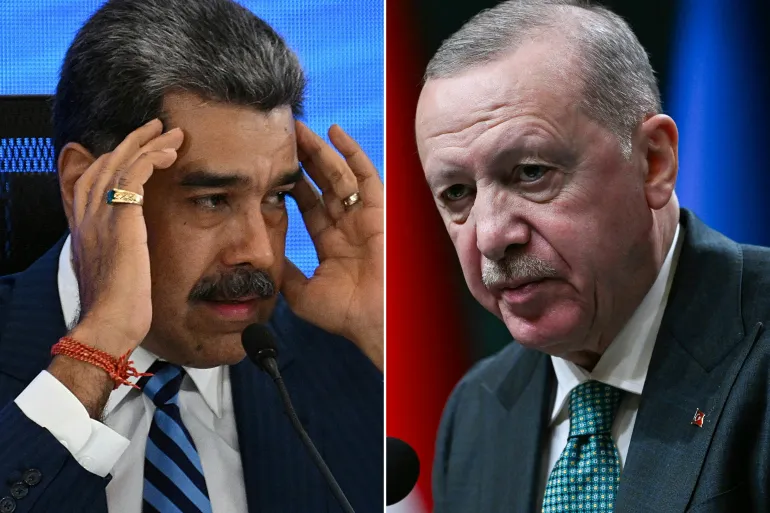 اردوغان از مادورو خواست تا به گفتگو با آمریکا ادامه دهد