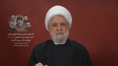 شیخ نعیم قاسم:ما زمان پاسخ را تعیین میکنیم