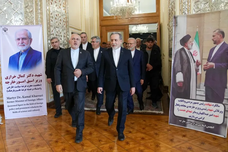 مورد عجیب سخنرانی ظریف در یادبود شهید امیرعبداللهیان