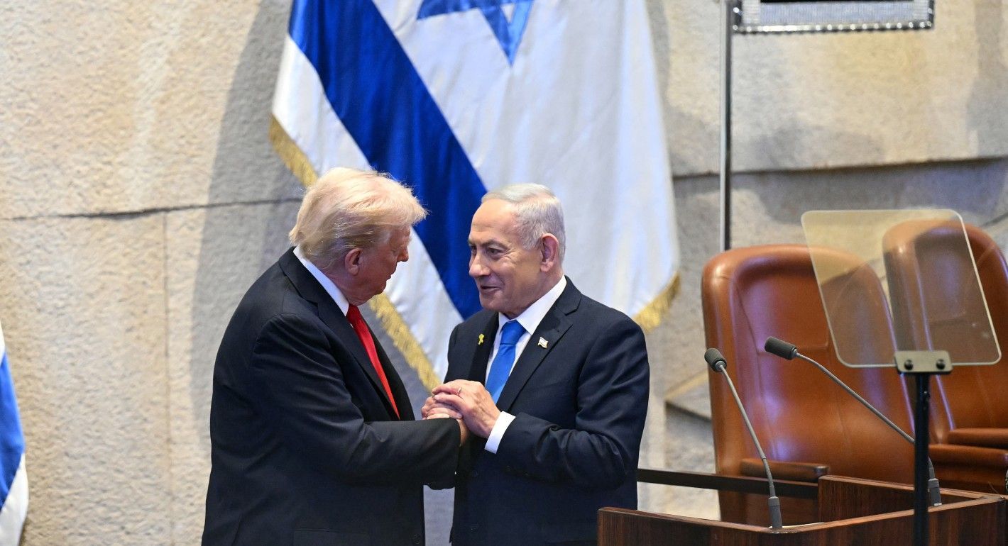 trump netanyahu knesset 2025GettyImages 2240405548edited