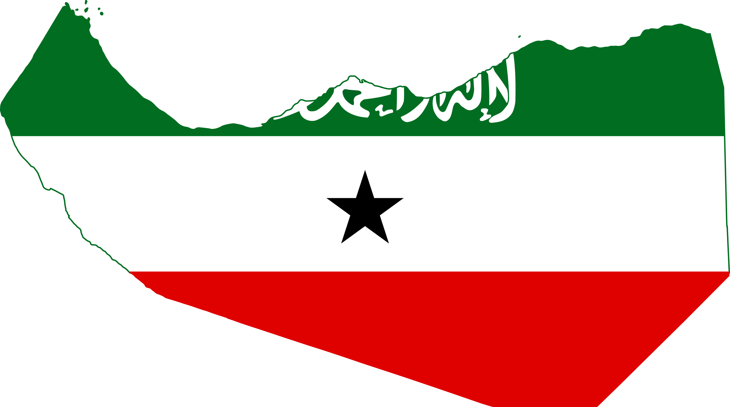 Flag map of Somaliland.svg