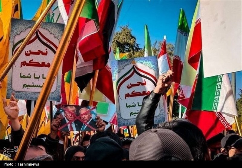 حمایت مردم عراق از ایران