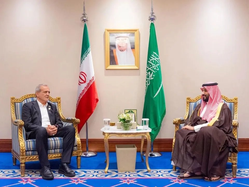 بن سلمان وپزشکیان